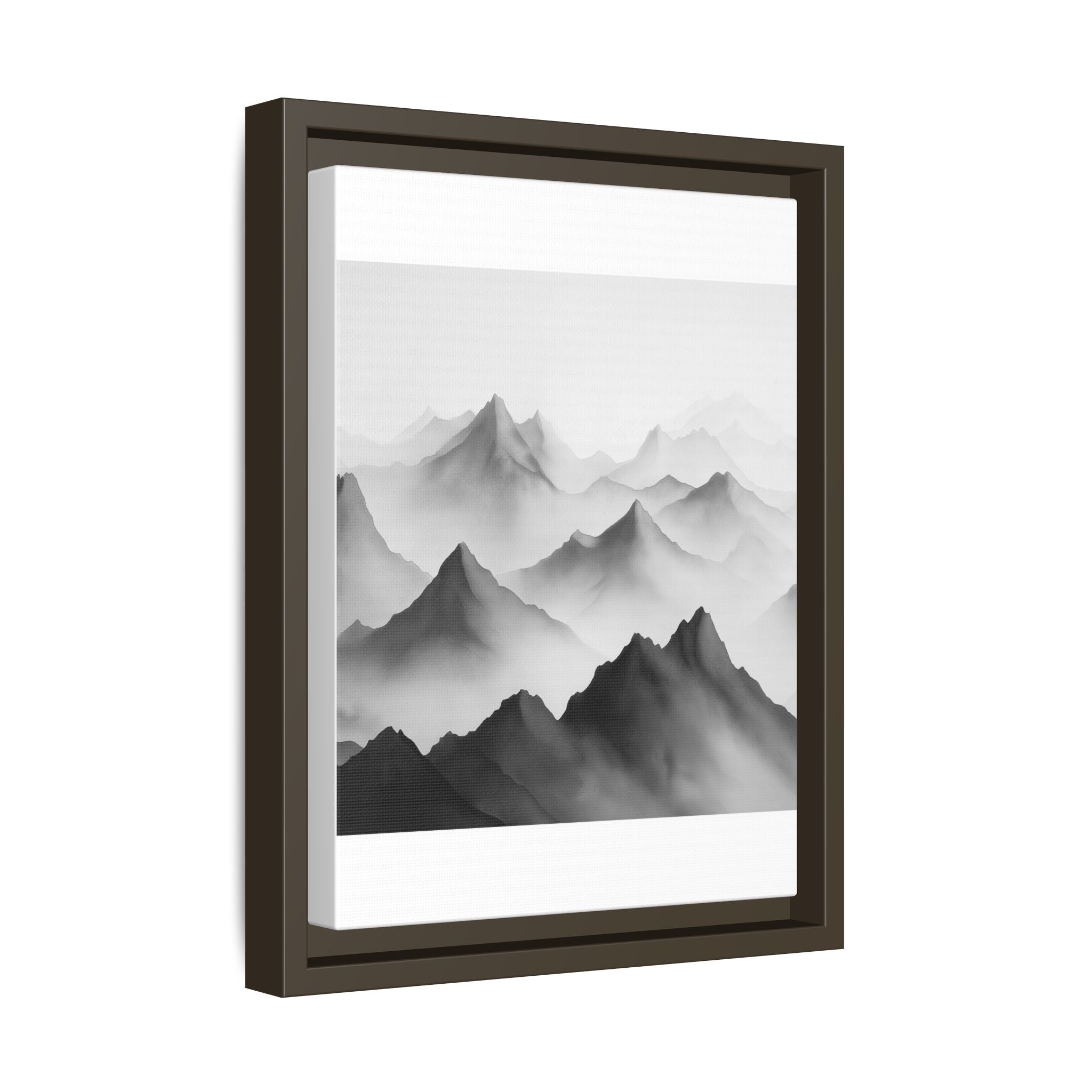 Framed Mountain Landscape Art Print