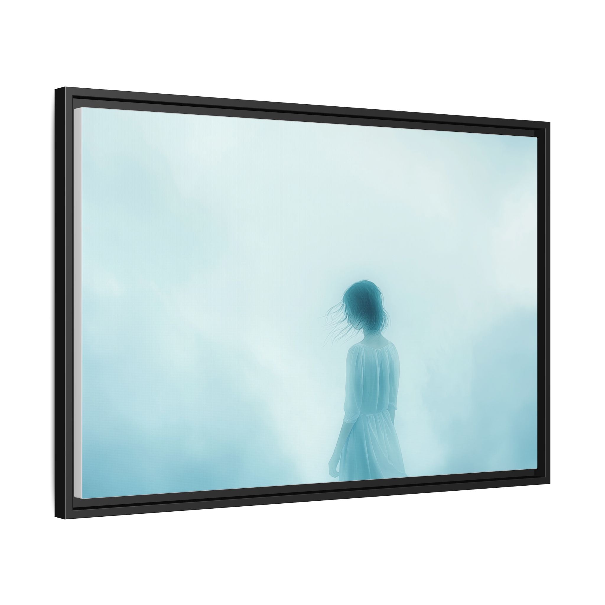Serene Framed Canvas Art