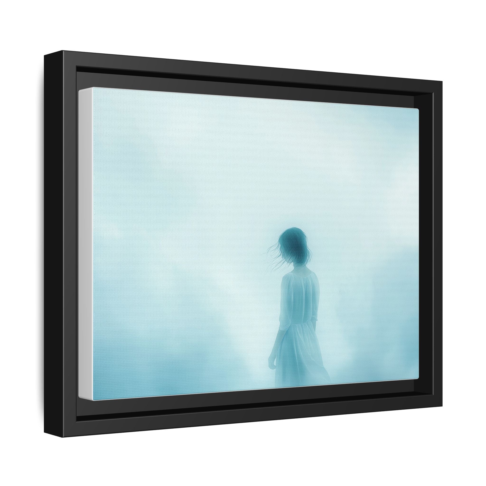 Serene Framed Canvas Art