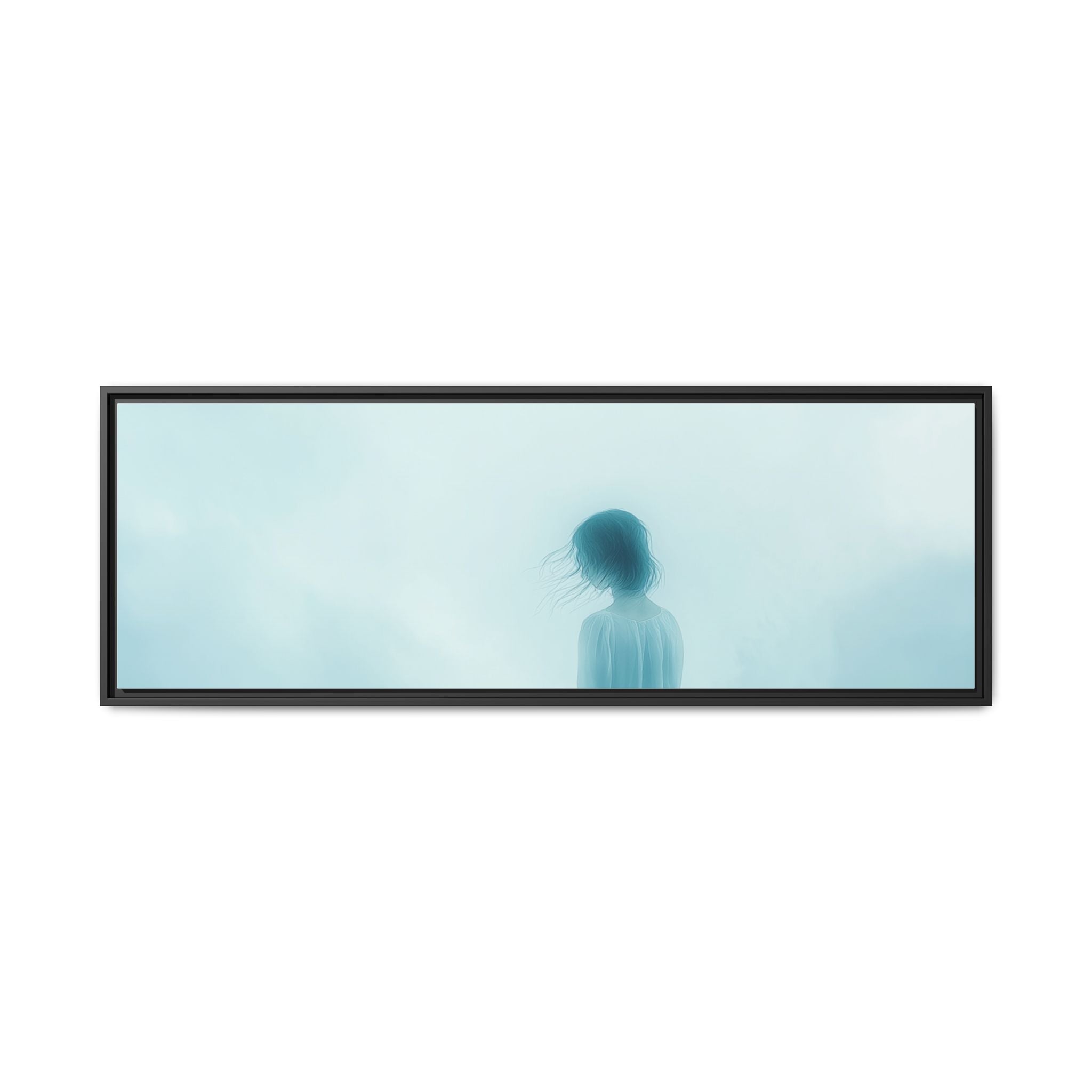Serene Framed Canvas Art