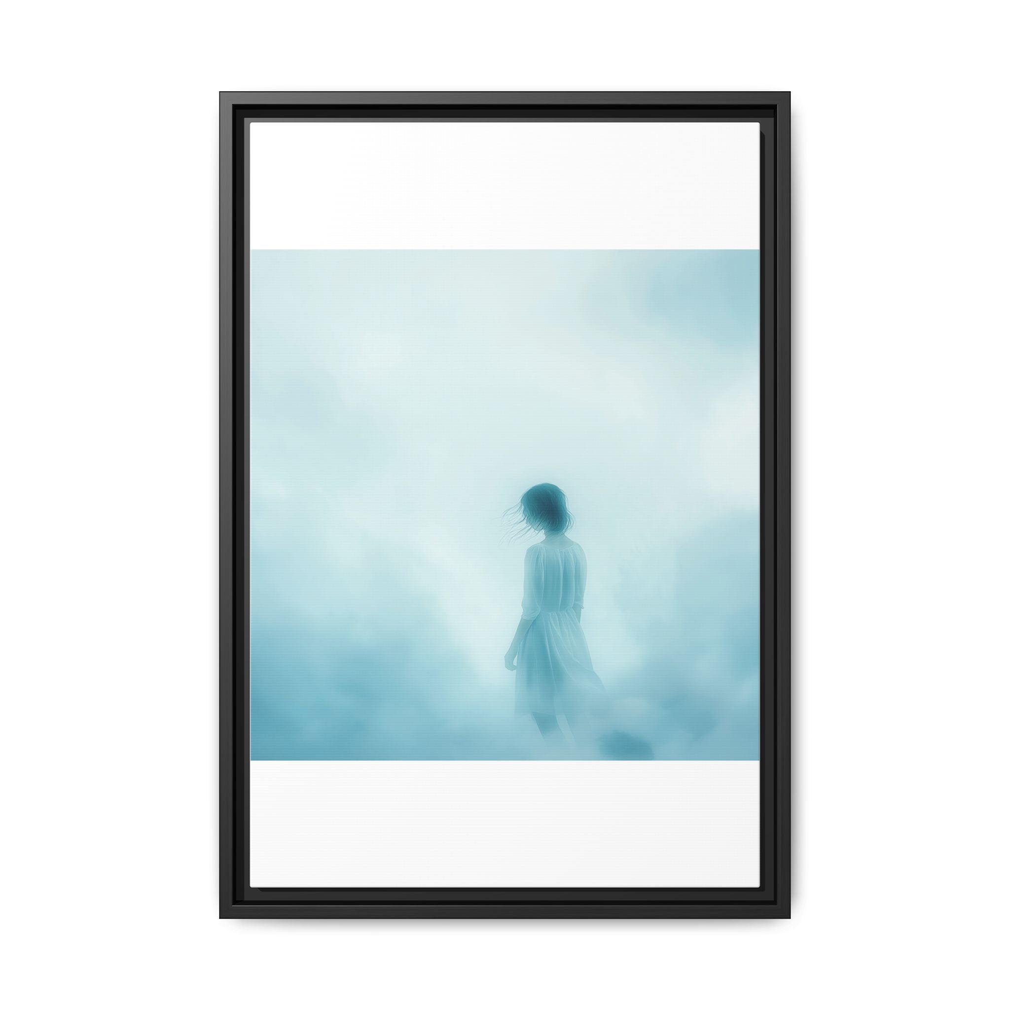 Serene Framed Canvas Art