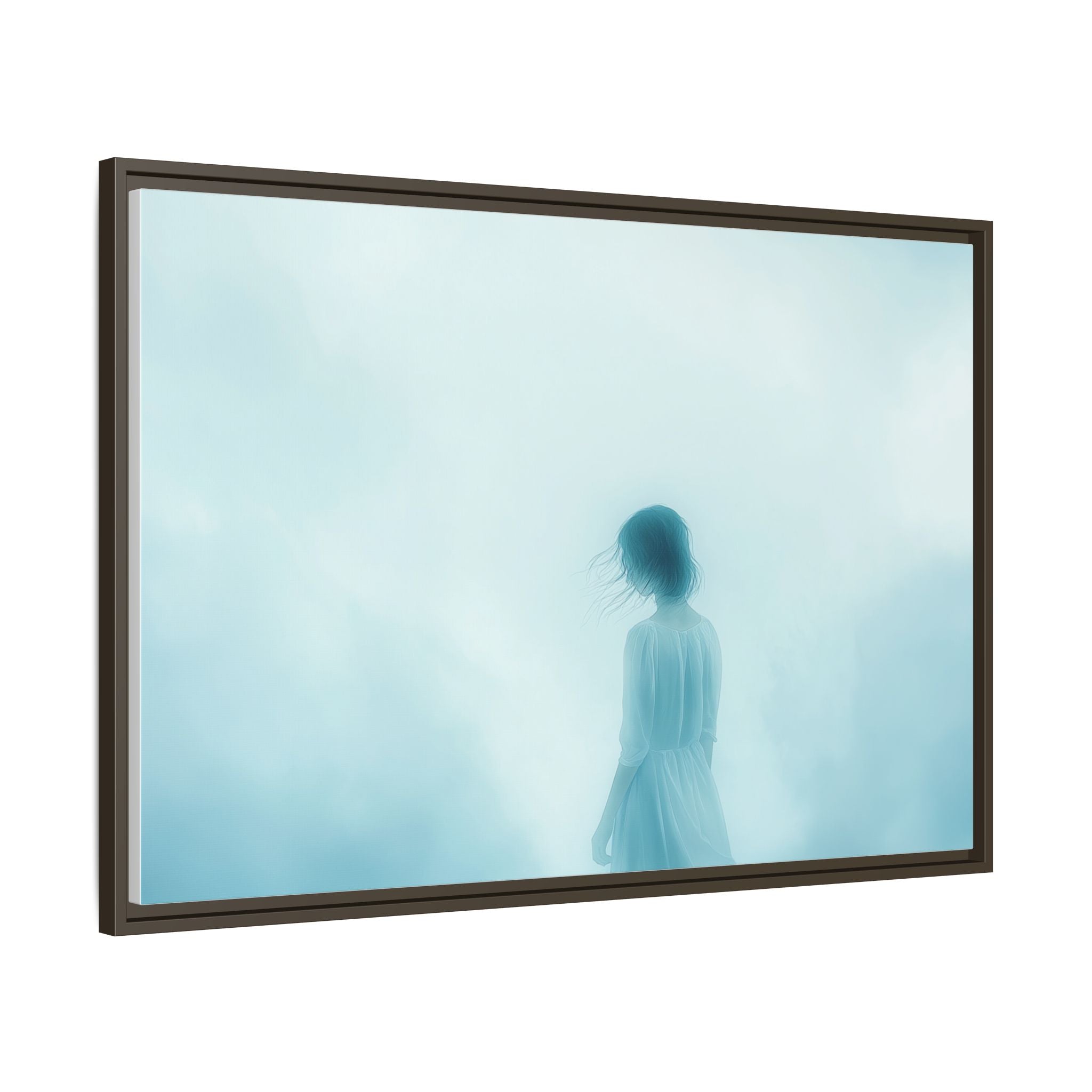 Serene Framed Canvas Art
