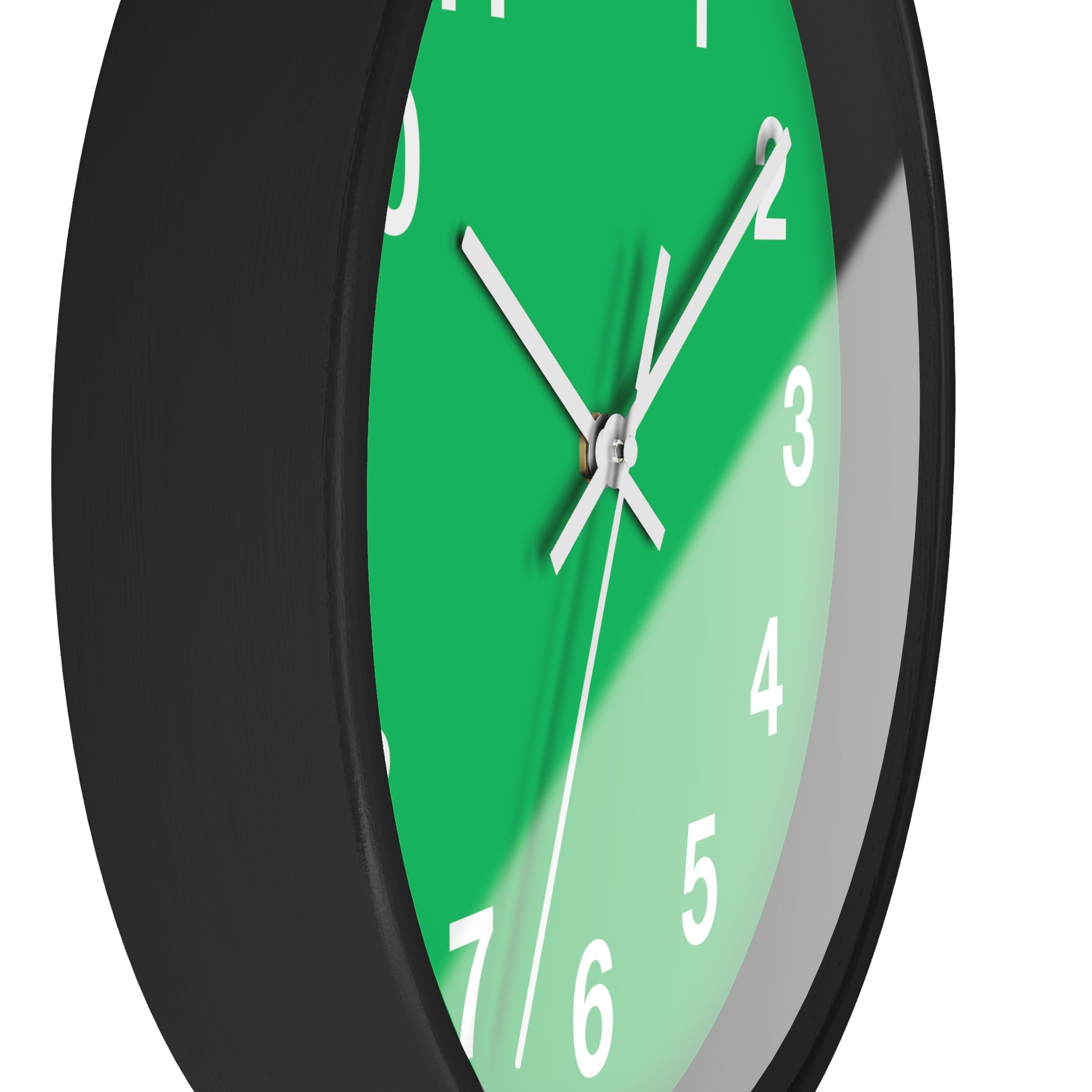 Fresh Leaf Green Wall Clock