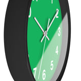 Fresh Leaf Green Wall Clock