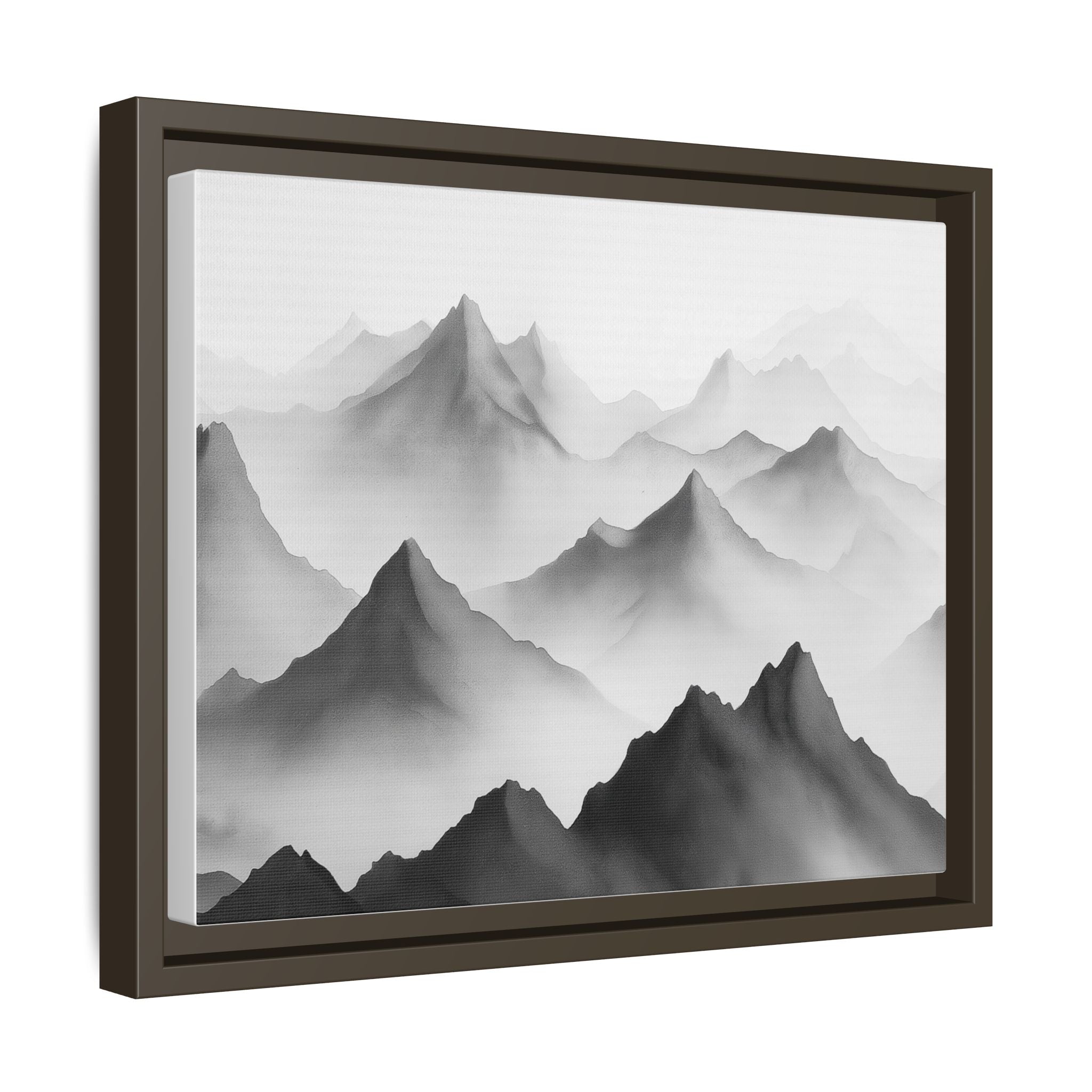 Framed Mountain Landscape Art Print