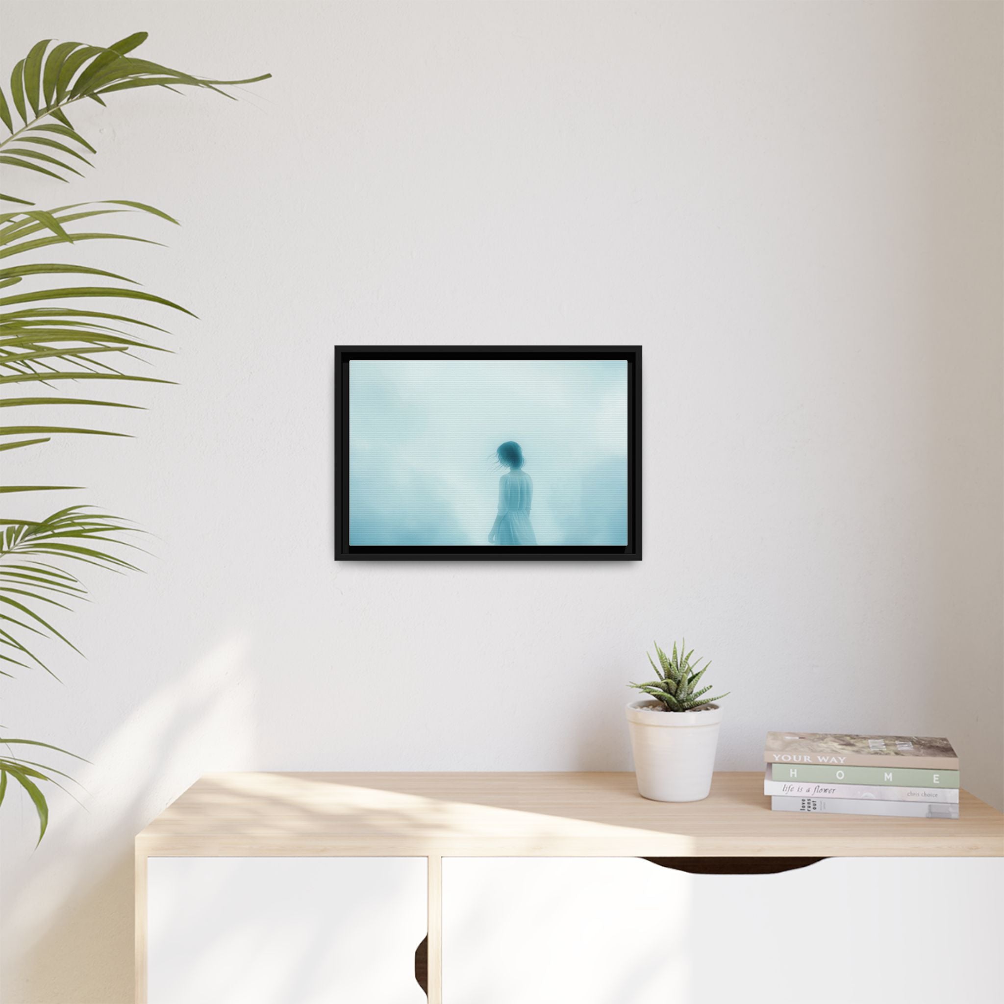 Serene Framed Canvas Art