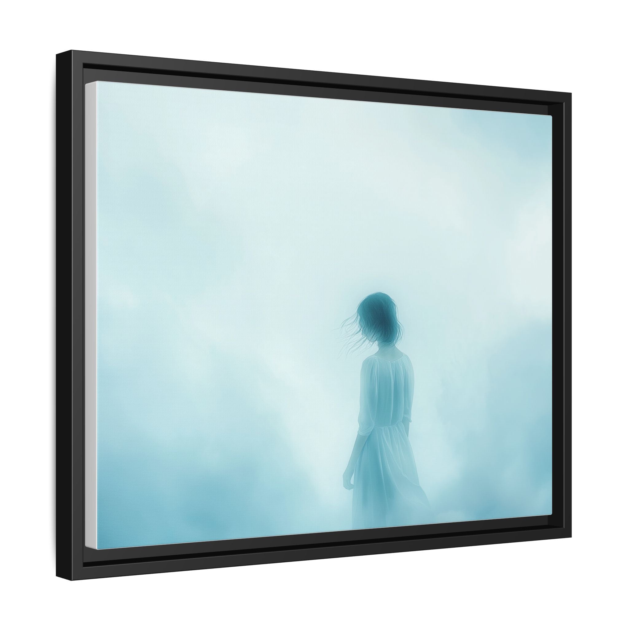 Serene Framed Canvas Art