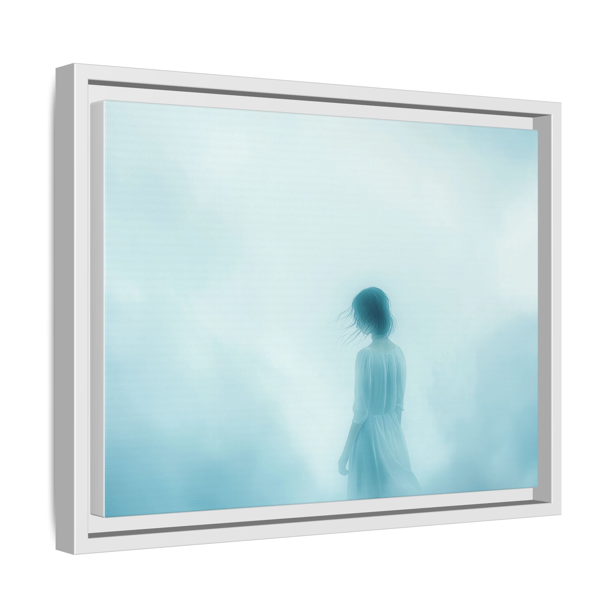 Serene Framed Canvas Art