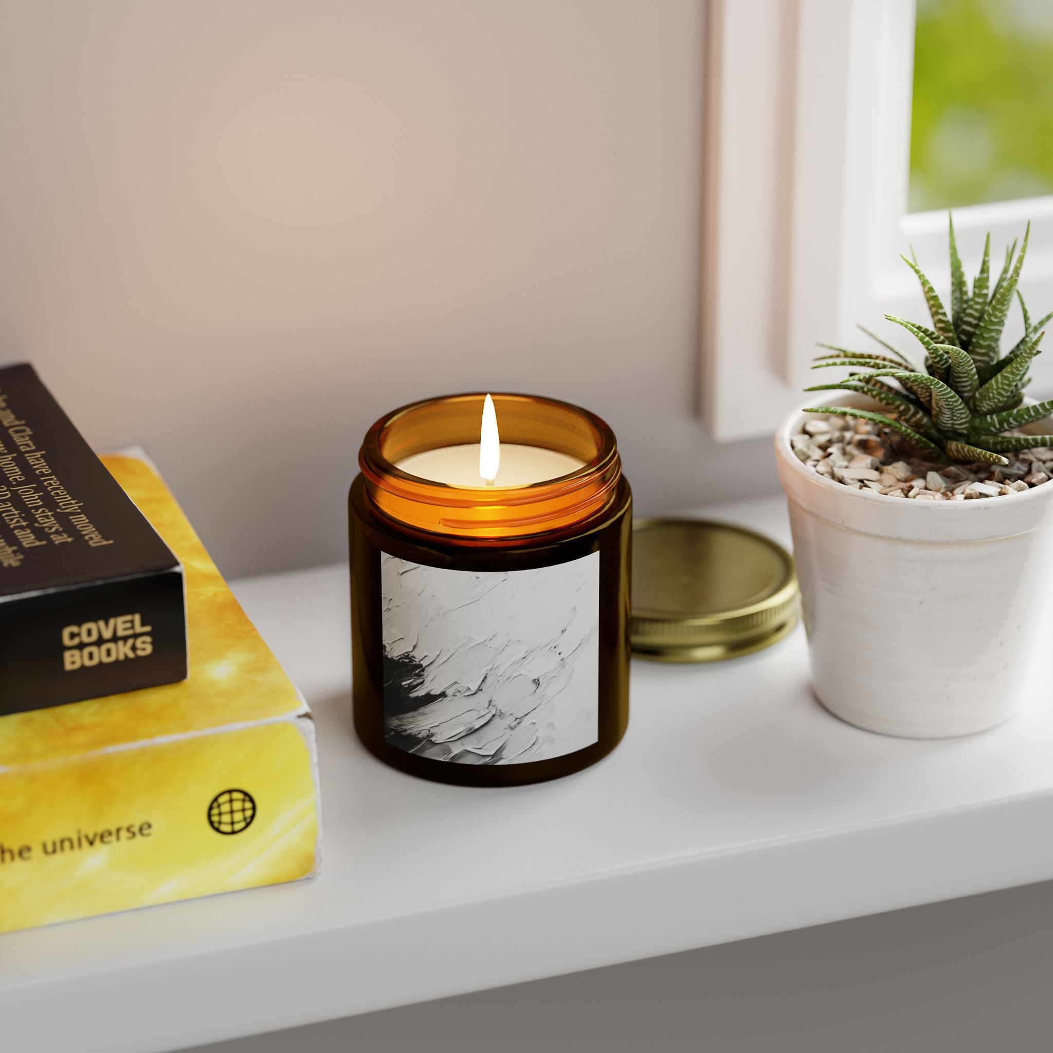 Velvet Smoke Coconut Apricot Candle
