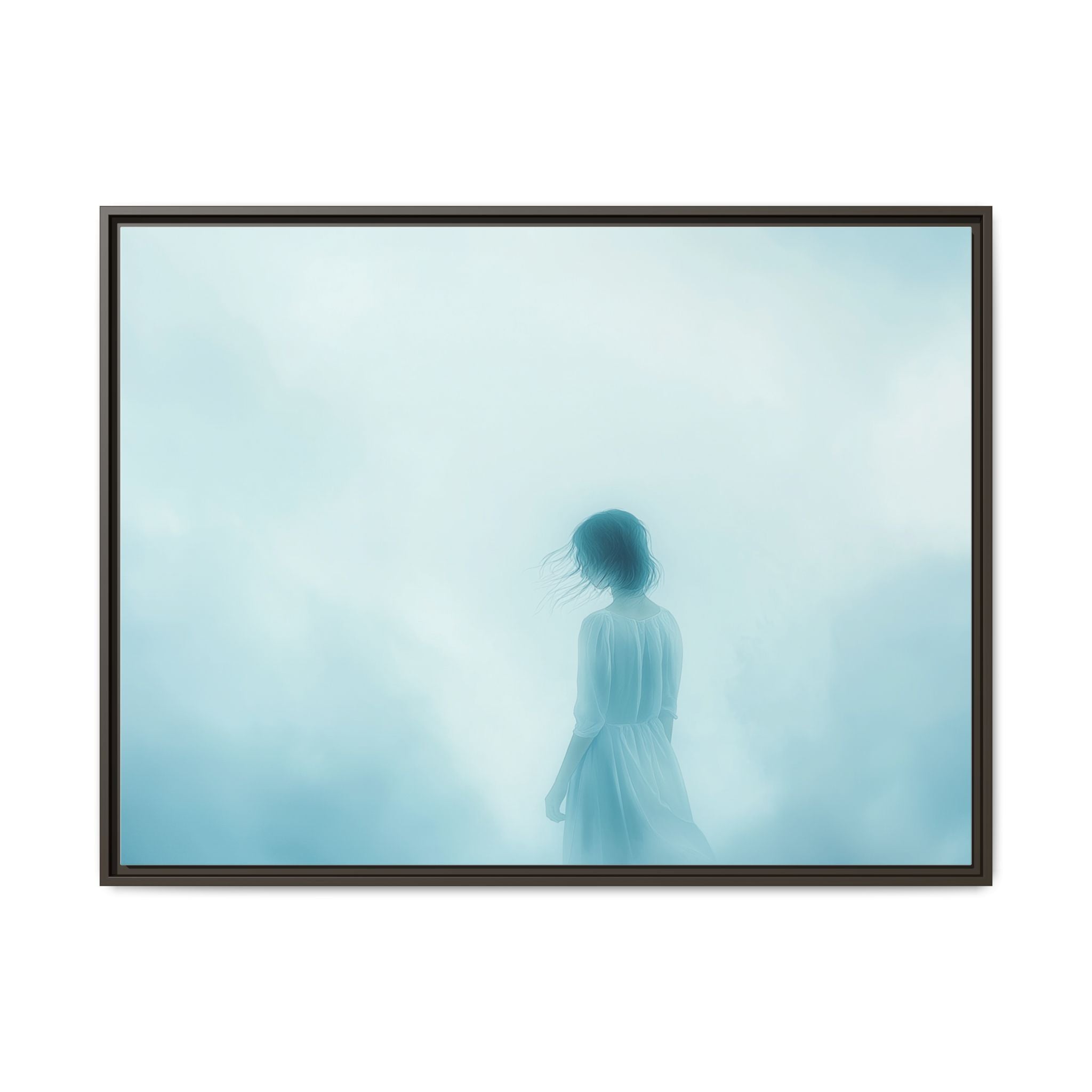 Serene Framed Canvas Art