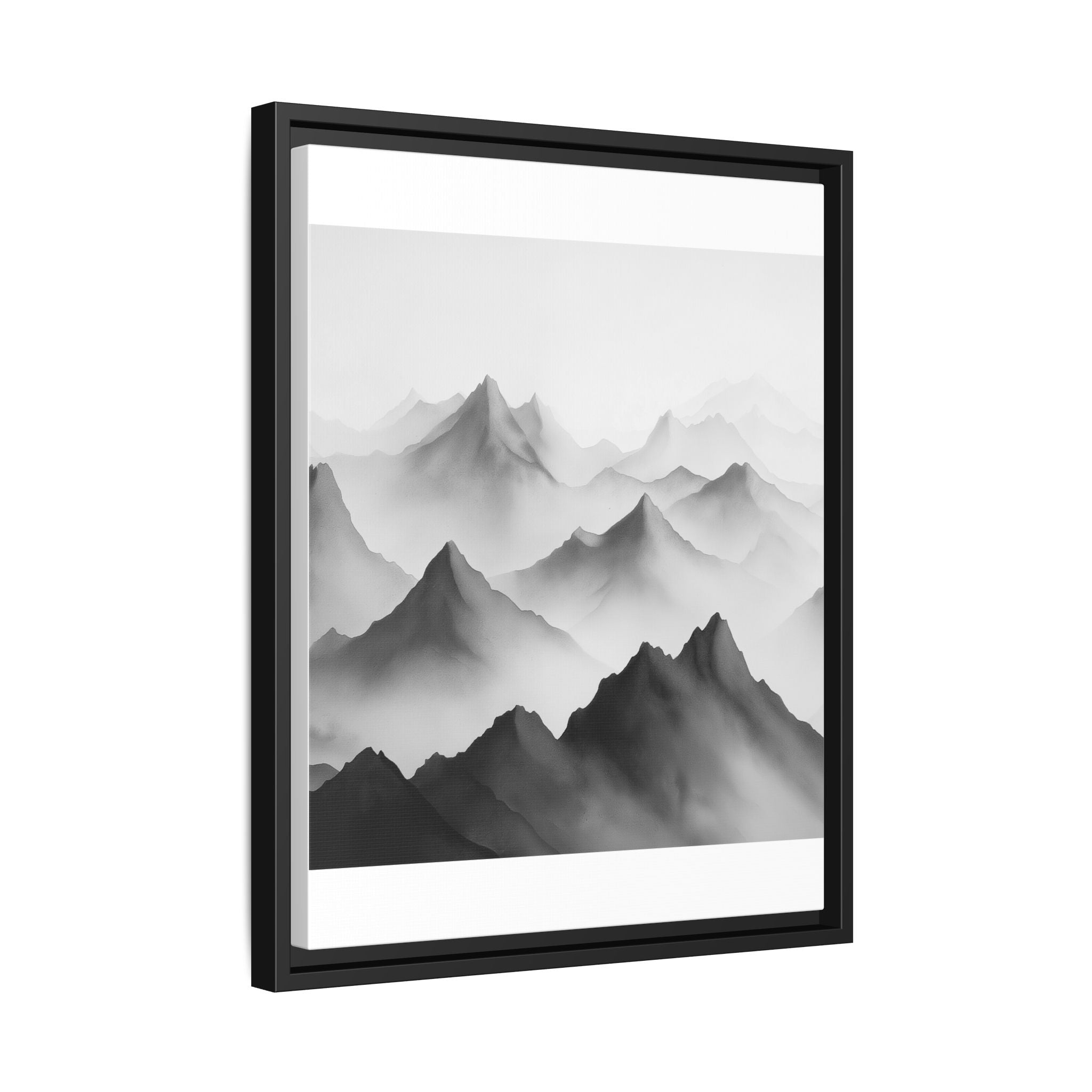 Framed Mountain Landscape Art Print