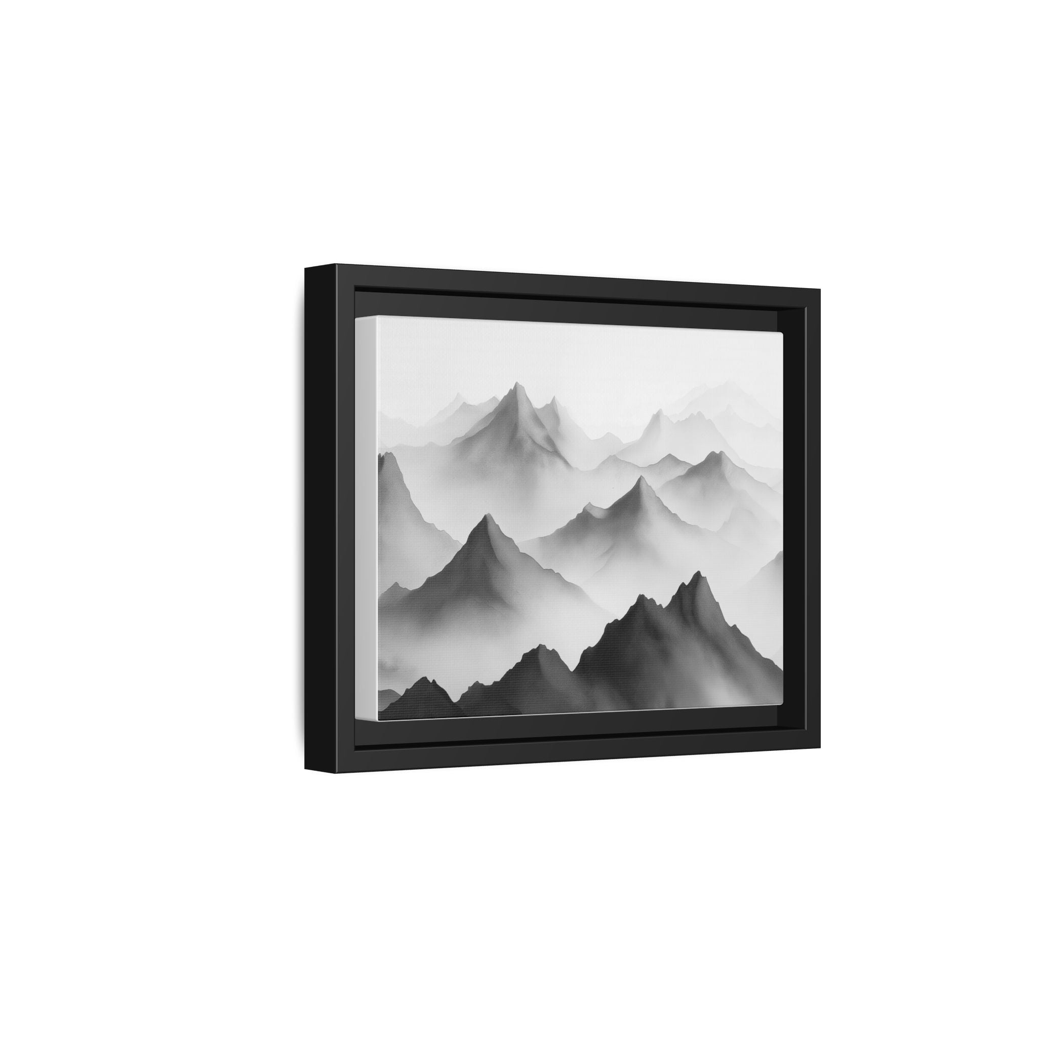 Framed Mountain Landscape Art Print