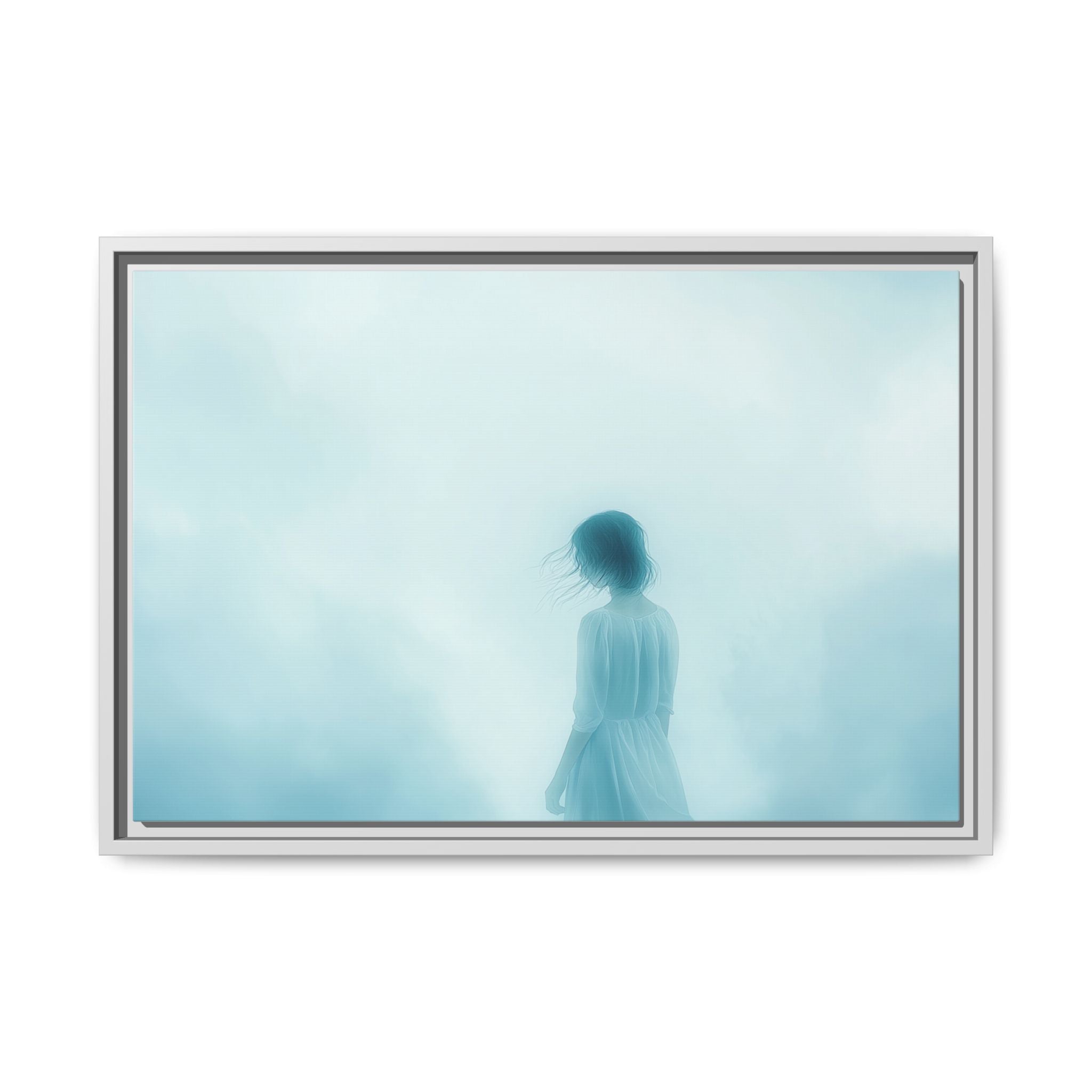 Serene Framed Canvas Art