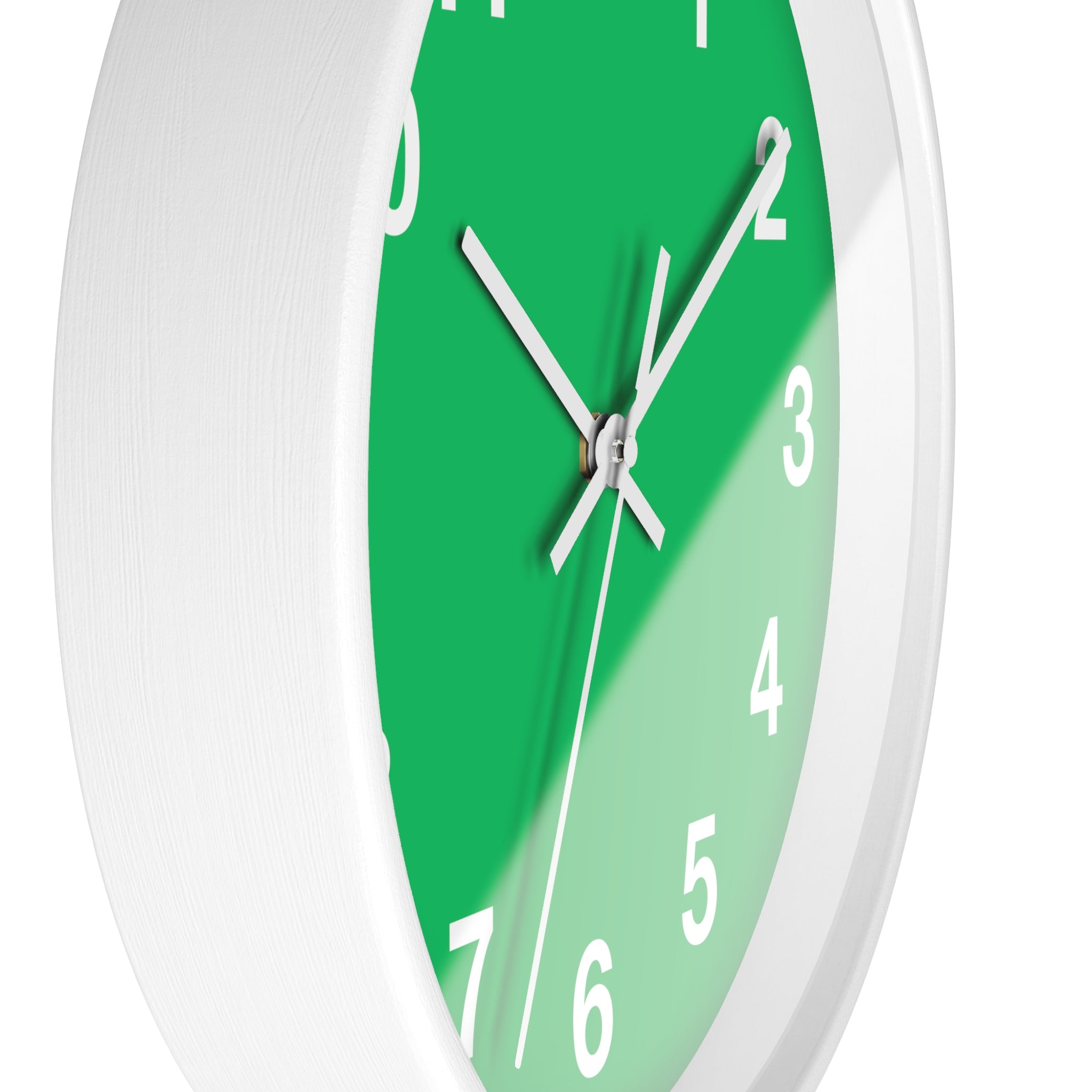 Fresh Leaf Green Wall Clock