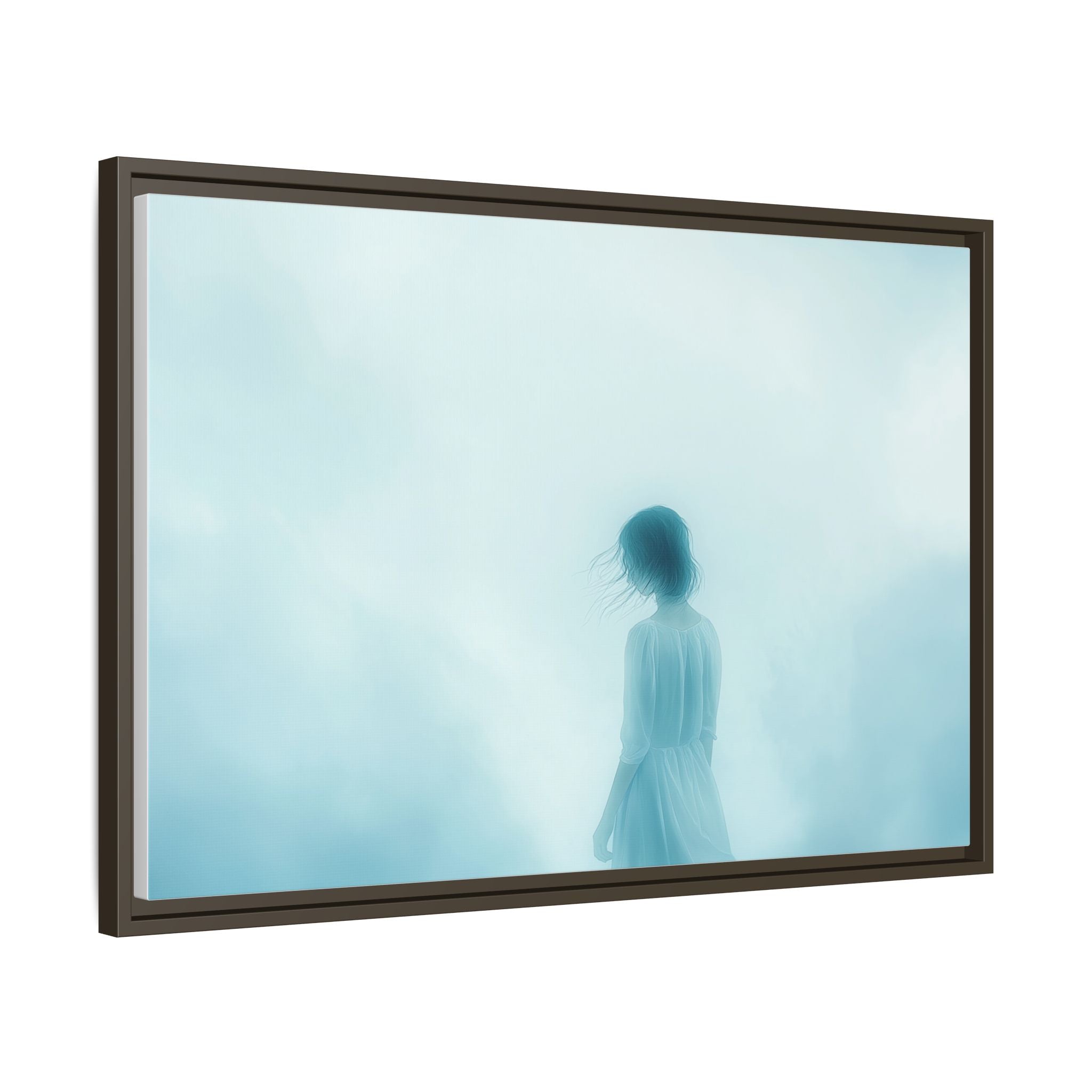 Serene Framed Canvas Art