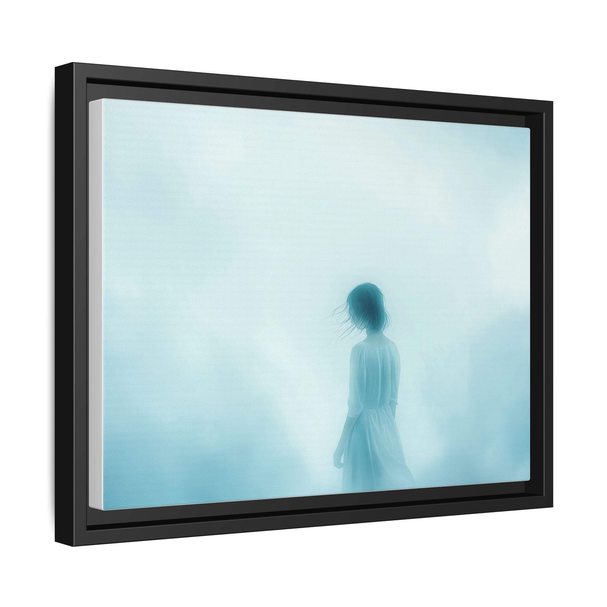 Serene Framed Canvas Art