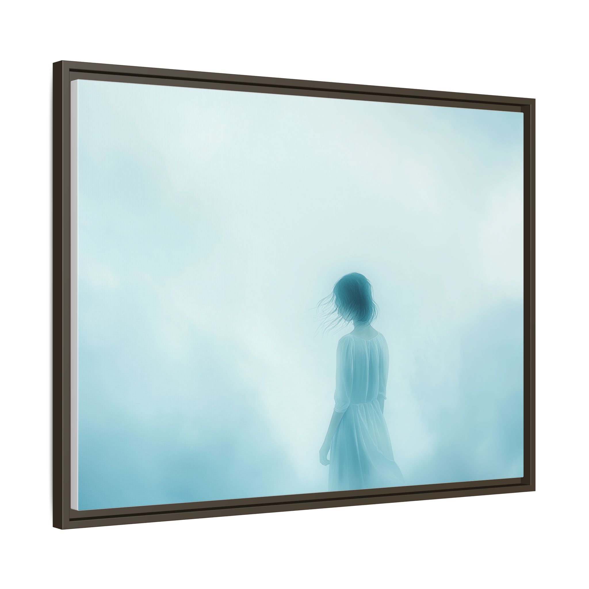Serene Framed Canvas Art
