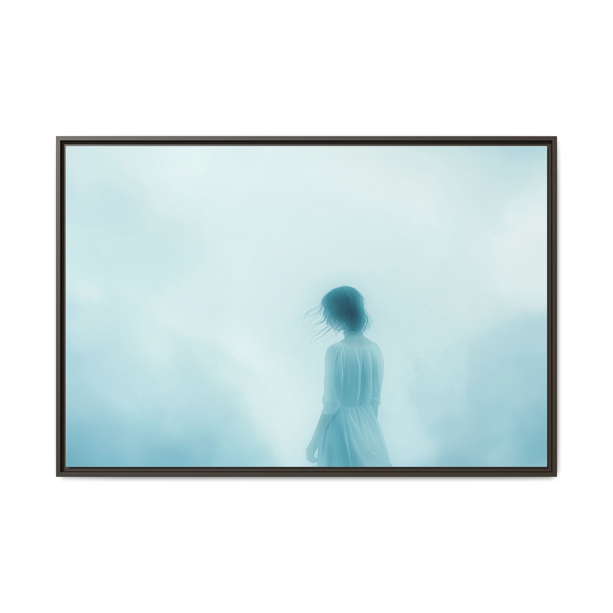Serene Framed Canvas Art