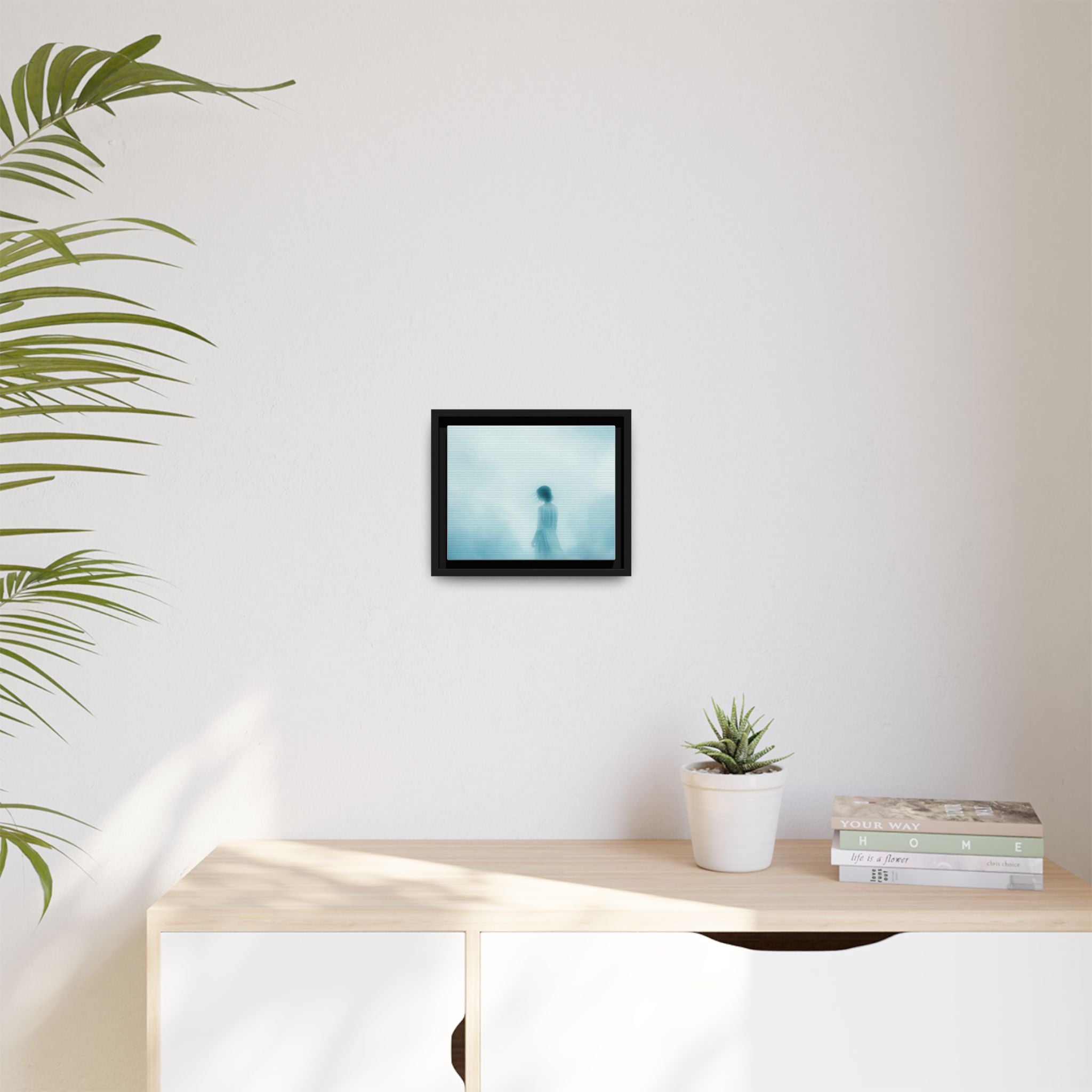 Serene Framed Canvas Art