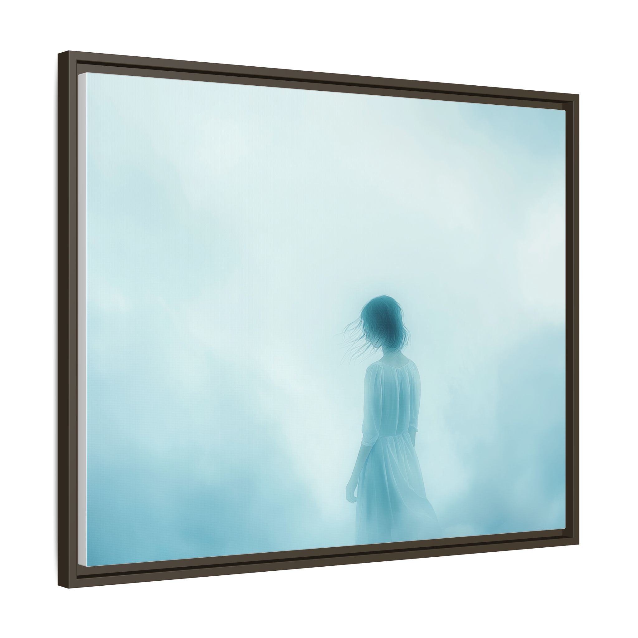 Serene Framed Canvas Art